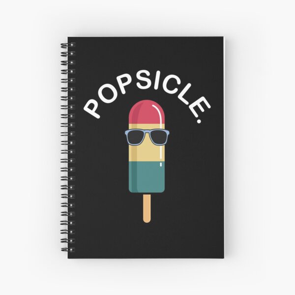Popsicle Emoji Spiral Notebooks Redbubble - new popsicle world exclusive code in roblox popsicle