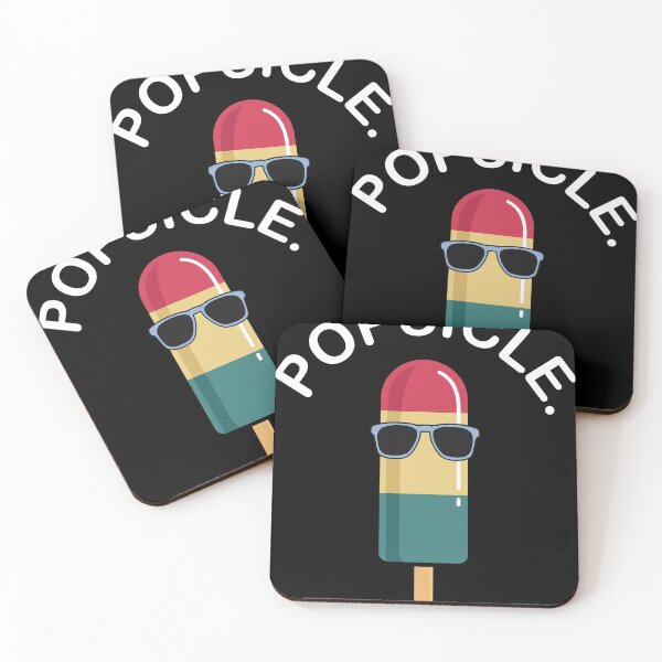 Item preview, Summer Popsicle design Funny Hipster Novelty Ice Cream Emoji product designed and sold by Lisbob.