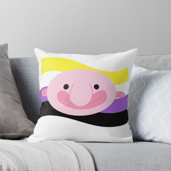 Item preview, Cute Non-Binary Pride Blobfish designed and sold by TayTayD.