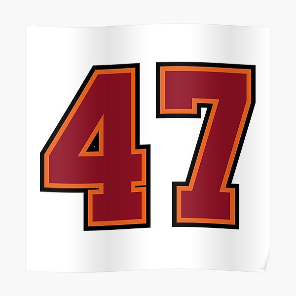 Number 47 Posters | Redbubble