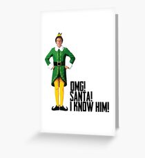 Elf - Will Ferrell | Buddy - Christmas Quote - Funny Greeting Card