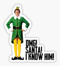 Elf - Will Ferrell | Buddy - Christmas Quote - Funny Sticker