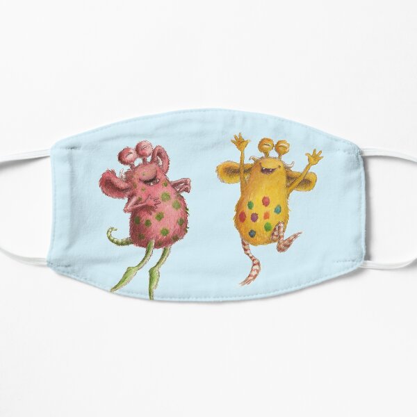 niedliche Monster Flache Maske