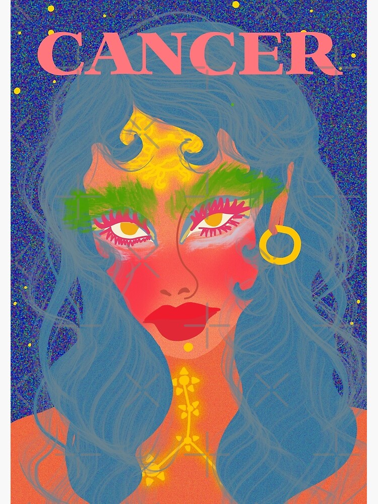 Discover CANCER: Zodiac Signs Series Premium Matte Vertical Poster