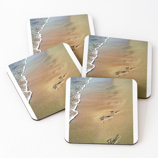 Item preview, Fading footprints on sandy beaches of Hong Kong Lamma Island designed and sold by HeatherPhn.