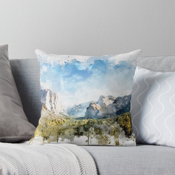 Aperçu de l'œuvre Beau paysage aquarelle américain créée et vendue par Jack Prange.