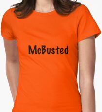 McBusted Women's Fitted T-Shirt