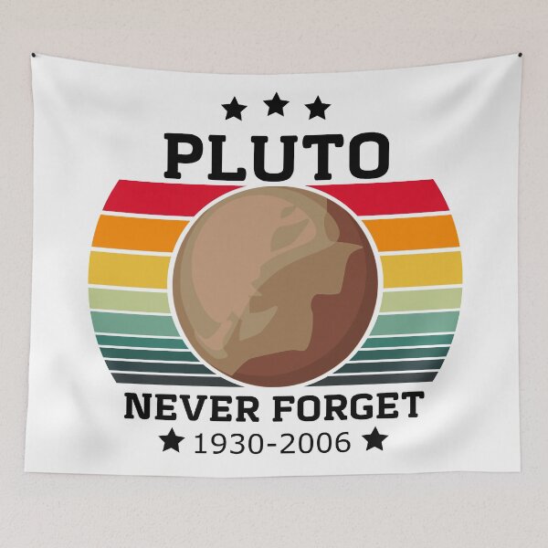 Item preview, Never Forget Pluto 1930-2006 Design designed and sold by Blackpuzzle.