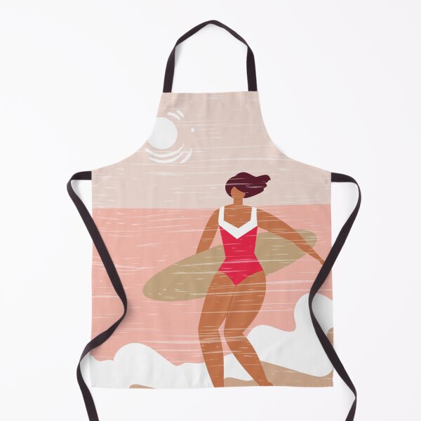 Item preview, Women surfing on beach designed and sold by Trio's Stuff.