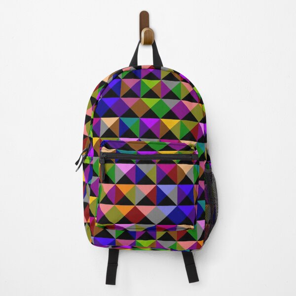 Item preview, Hypnotic Multicolour Triangles Pattern designed and sold by MarkUK97.