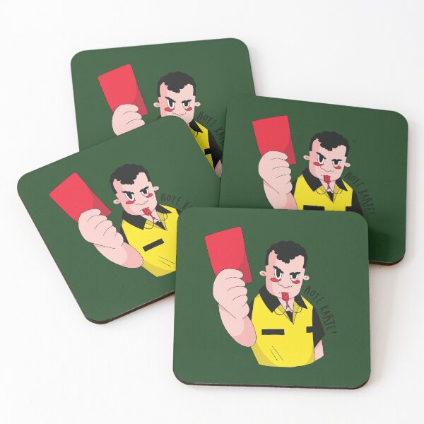 Item preview, Soccer referee shows red card designed and sold by DerSenat.