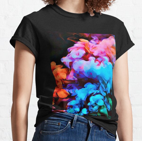 colored smoke design Classic T-Shirt