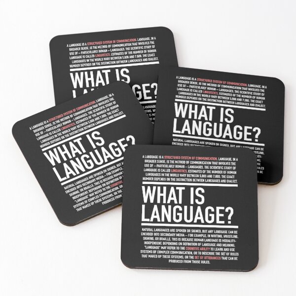 Item preview, Language Defined - Language Teacher designed and sold by HiddenVerb.
