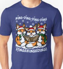 "What does the Fox Sing" (T-shirts) Unisex T-Shirt