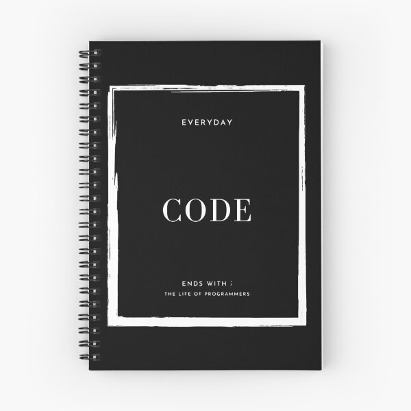 Item preview, Everyday Code Ends With Semicolon; Programmer, Developer, Engineer Gift designed and sold by codingpotato.
