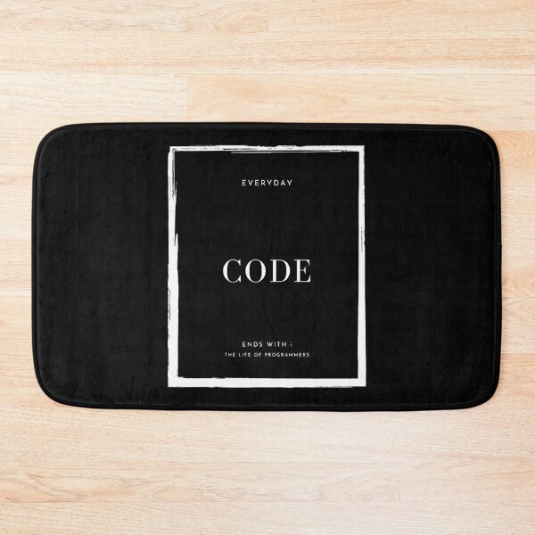 Item preview, Everyday Code Ends With Semicolon; Programmer, Developer, Engineer Gift designed and sold by codingpotato.