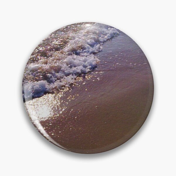 Item preview, Sunlight reflection on a foamy beach designed and sold by HeatherPhn.