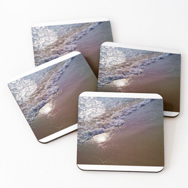 Item preview, Sunlight reflection on a foamy beach designed and sold by HeatherPhn.