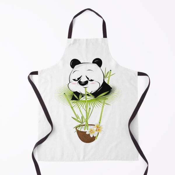 Item preview, Panda bear enjoys a tropical cocktail designed and sold by Kisho.