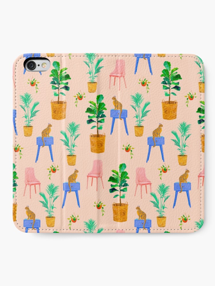 Alternate view of Rattan Home Decor iPhone Wallet