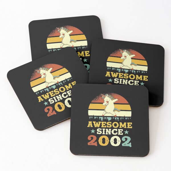 Artikelvorschau, Awesome Since 2002 Unicorn entworfen und verkauft von coolprint.