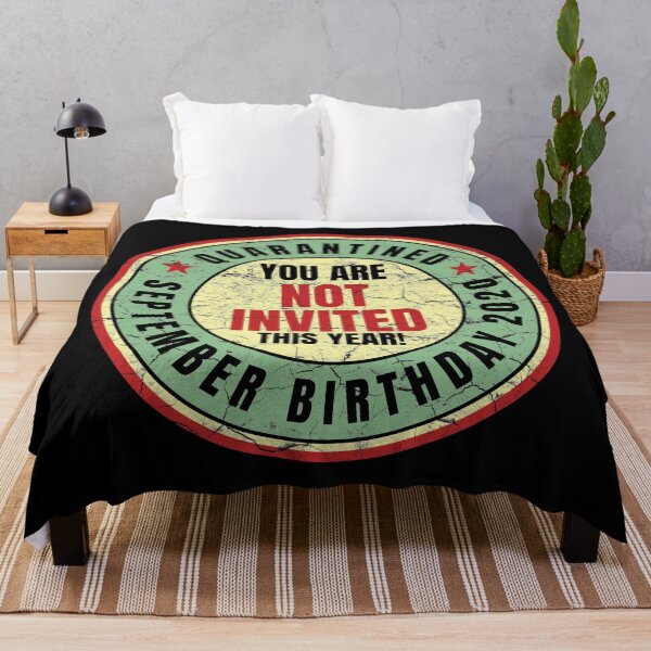 Item preview, September Quarantined birthday 2020 You are not invited this year designed and sold by PlusAdore.
