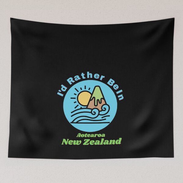 Item preview, I'd Rather Be In Aotearoa New Zealand designed and sold by AtarangiDesigns.