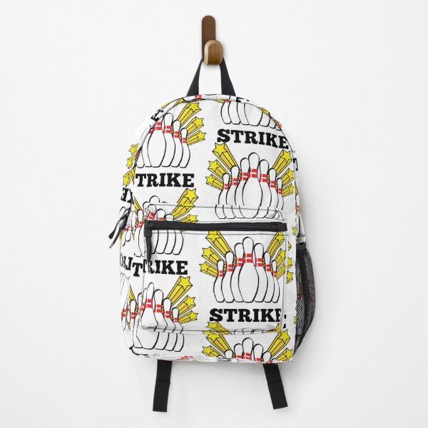 Item preview, Strike, Bowling Print With 10 Pins And Stars designed and sold by 4AllTimes.