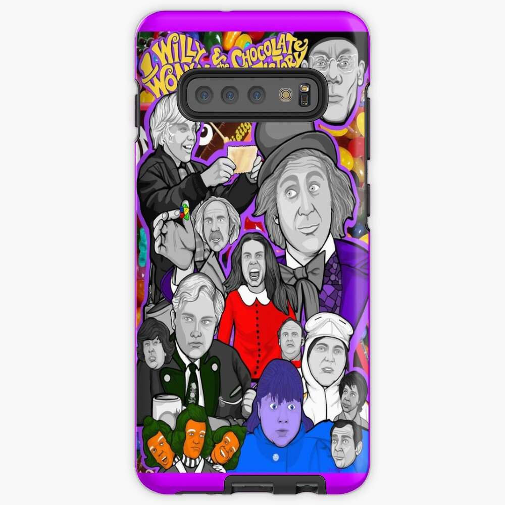 Willy Wonka bar chocolate Samsung Galaxy Phone Case for Sale by  Holailustra