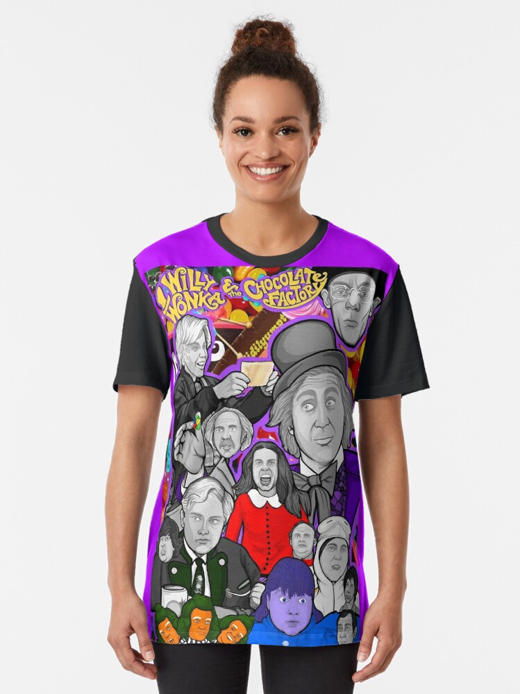 willy wonka and the chocolate factory t shirt