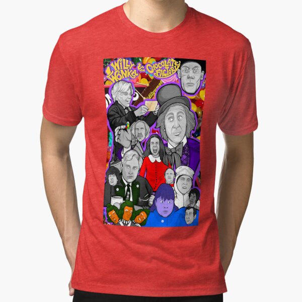 willy wonka and the chocolate factory t shirt