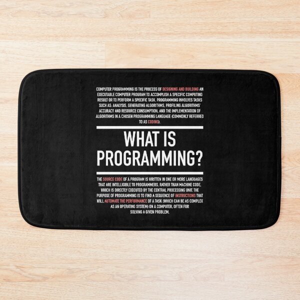 Item preview, Programming Defined - Computer Teacher designed and sold by HiddenVerb.