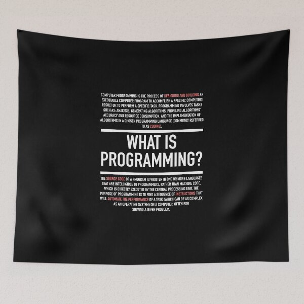 Item preview, Programming Defined - Computer Teacher designed and sold by HiddenVerb.