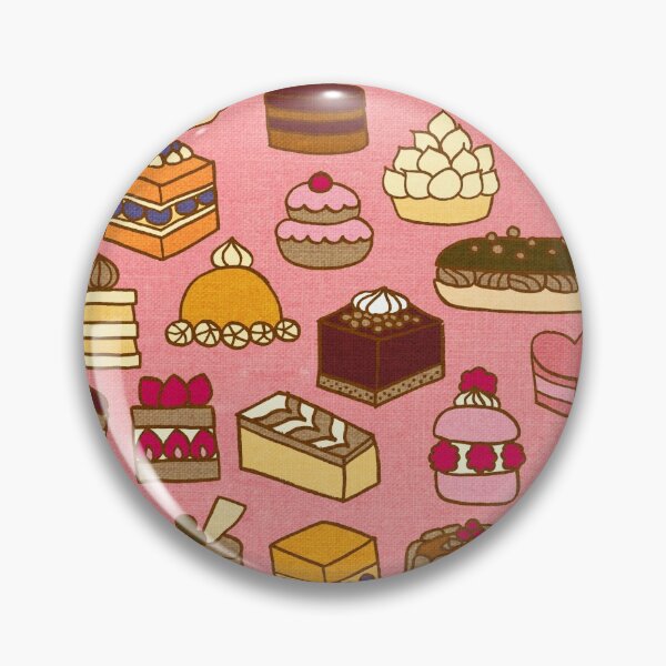 Item preview, Cute Kawaii Cake Patisserie {Pink} designed and sold by Cecilia Mok.