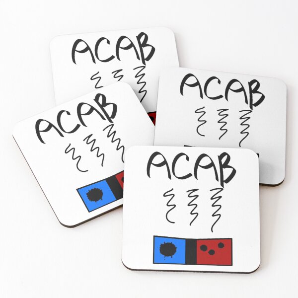 Item preview, Broken blinker with smoke and the inscription of the ACAB designed and sold by VADIMproducts.