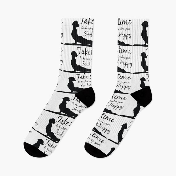 Item preview, Take Time To Do What Makes Your Soul Happy, Zen Silhouette Of Woman Doing Yoga designed and sold by 4AllTimes.
