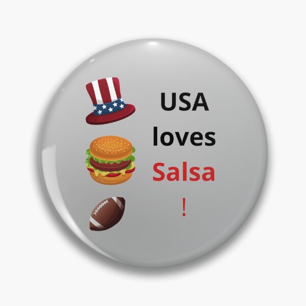 Item preview, USA Loves Salsa designed and sold by Toro-design.