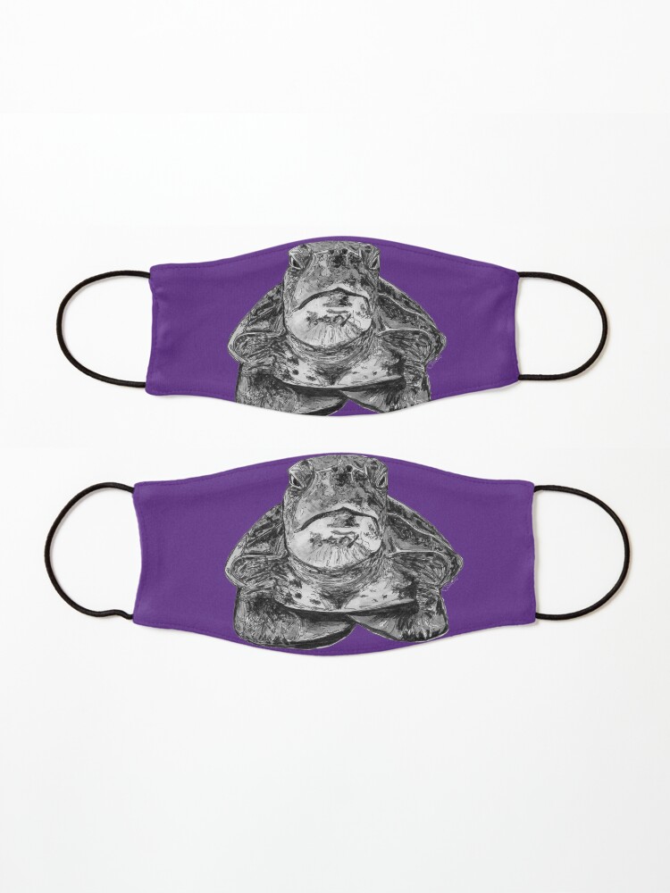 Alternate view of Cliff the Turtle Mask