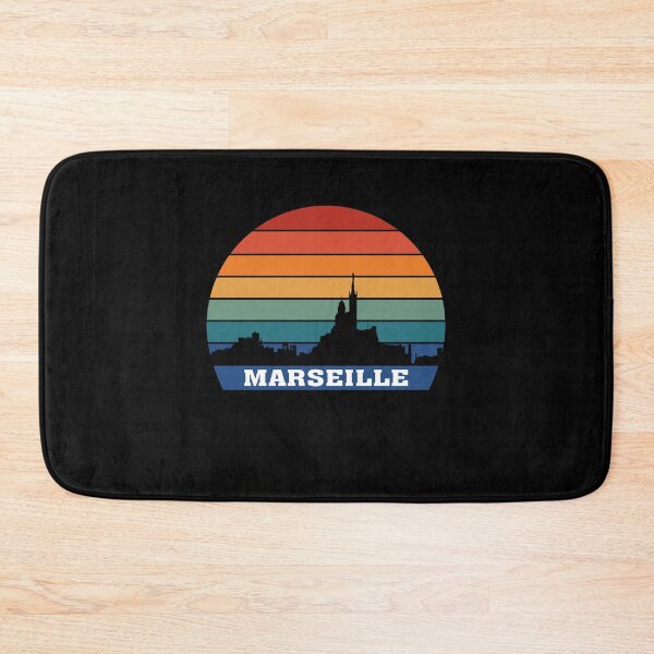 Item preview, Marseille Skyline Souvenir France Silhouette designed and sold by TeeHome.