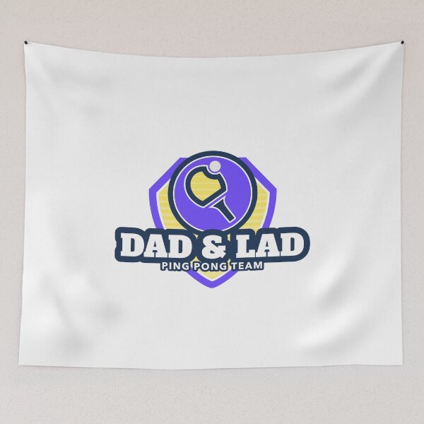 Item preview, Father And Son Ping Pong Team designed and sold by mum-of-two.