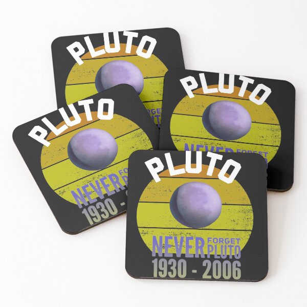 Item preview, Pluto Never Forget designed and sold by PupnkittyMania ⭐⭐⭐⭐⭐.