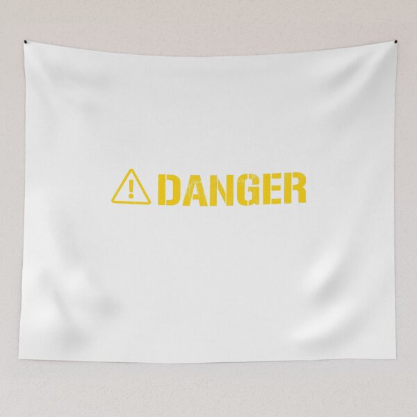 Item preview, Danger No Filter Warning Sign Funny Design designed and sold by noirty.
