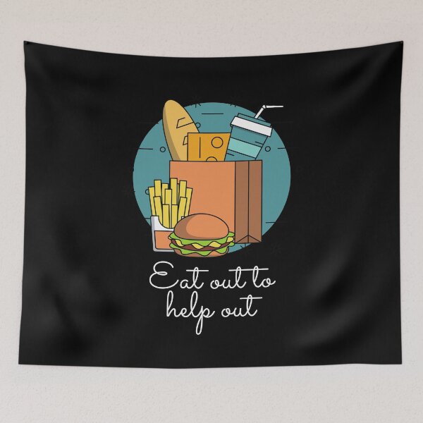 Item preview, Eat Out to Help Outt designed and sold by Vaishnavi Deo.