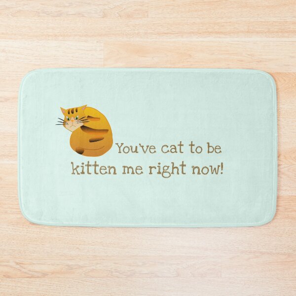 Item preview, Silly Cat Pun Design designed and sold by RingabloomArt.
