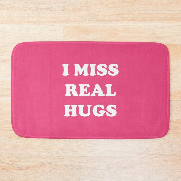 Item preview, I Miss Real Hugs - Funny Social Distancing Quote #3 designed and sold by SalahBlt.
