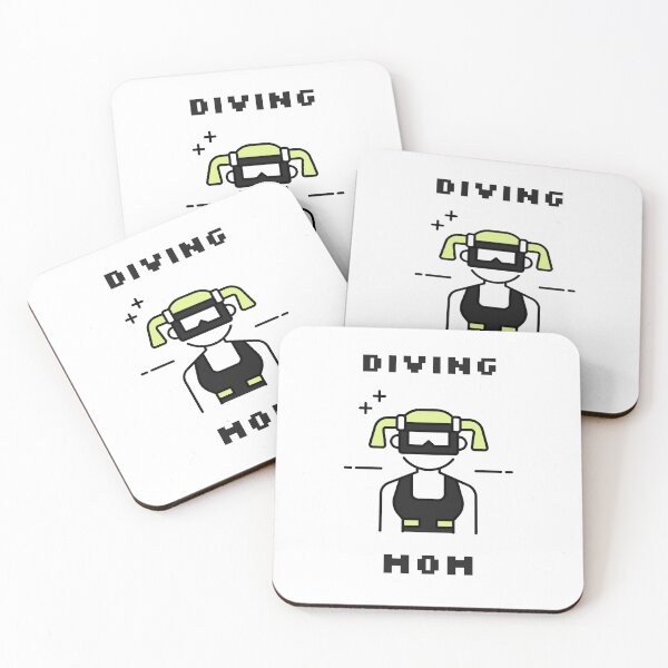 Item preview, Scuba Diving Mom designed and sold by benarik.