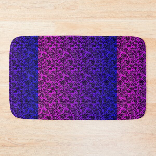 Item preview, Pink purple blue gradient with black tip designed and sold by MadandMean.