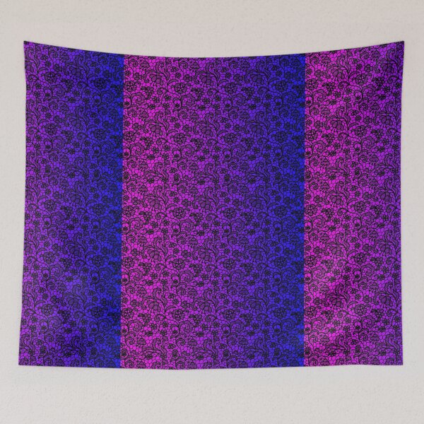 Item preview, Pink purple blue gradient with black tip designed and sold by MadandMean.