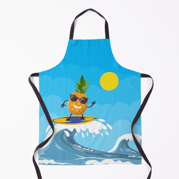 Item preview, Cute Surfing Pineapple designed and sold by WildHoneyDesign.