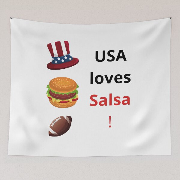 Item preview, USA Loves Salsa designed and sold by Toro-design.